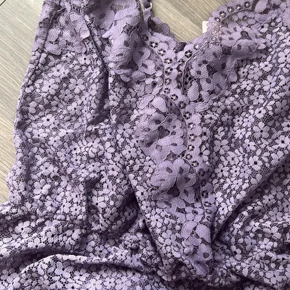 Victoria’s Secret purple lace romper - Picture 4 of 8